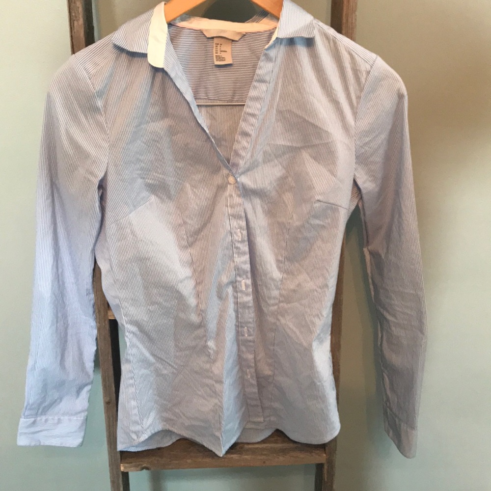 H & M button up